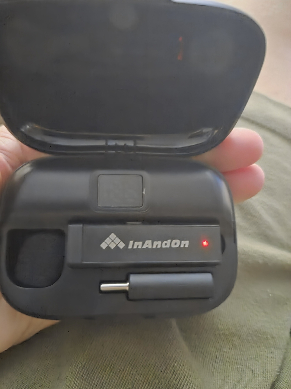 InAndOn Wireless Lavalier Microphone - Black